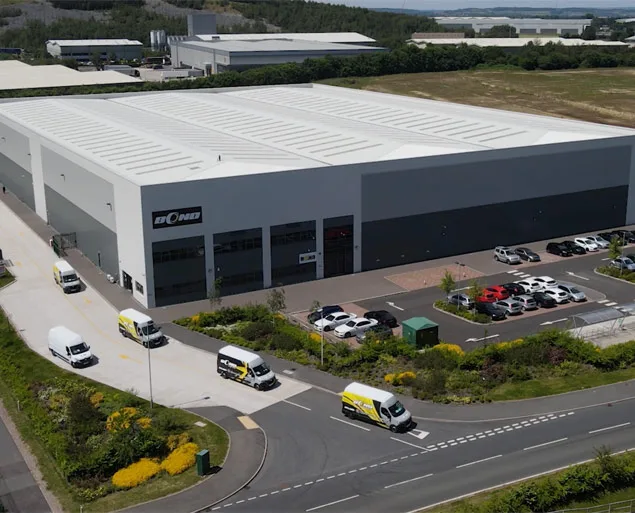 Bond International warehouse operations supporting nationwide tyre supply